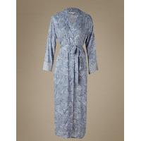 M&S Collection Pure Modal Printed Dressing Gown