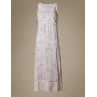 M&S Collection Pure Modal Floral Print Nightdress