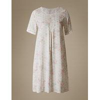M&S Collection Pure Modal Floral Print Nightdress