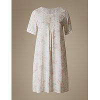 ms collection pure modal floral print nightdress