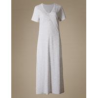M&S Collection Modal Blend Striped Nightdress