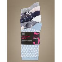 ms collection 5 pair pack ankle high socks