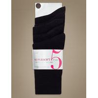 M&S Collection 5 Pair Pack Supersoft Socks