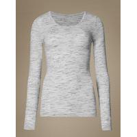 M&S Collection Heatgen Sparkle Long Sleeve Thermal Top