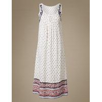 M&S Collection Geometric Print Sleeveless Nightdress