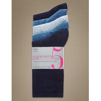 M&S Collection 5 Pair Pack Supersoft Socks