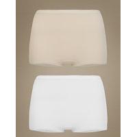 M&S Collection 2 Pack Light Control No VPL Shaping Shorts