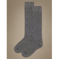 M&S Collection 2 Pair Pack Socks with Silver Technology