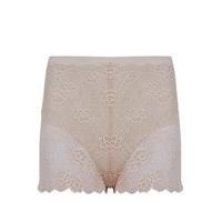 M&S Collection Firm Control Floral Lace Shorts