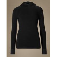 ms collection heatgen thermal hooded top