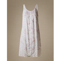 M&S Collection Pure Modal Floral Print Short Nightdress