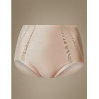 ms collection light control sheer shaping mesh high leg knickers