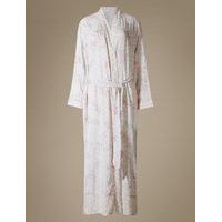 M&S Collection Pure Modal Woven Printed Dressing Gown