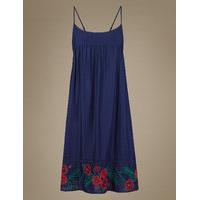 ms collection embroidered strappy chemise