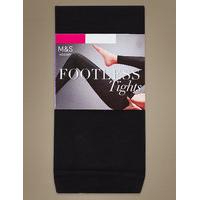 M&S Collection 60 Denier Cotton Rich Opaque Footless Tights