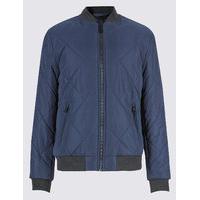 M&S Collection Baseball Bomber Jacket with Stormwear