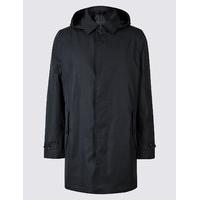 M&S Collection Hooded Mac with Stormwear & Thinsulate
