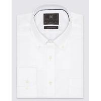 M&S Collection Pure Cotton Oxford Shirt with Pocket