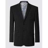 ms collection charcoal regular fit jacket