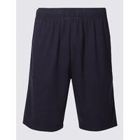 M&S Collection Elastic Waist Sweat Shorts