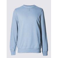 M&S Collection Cotton Rich Sweatshirt