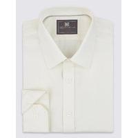 M&S Collection Pure Cotton Non-Iron Shirt