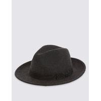 ms collection pure wool fedora with stormwear