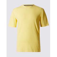 M&S Collection Pure Cotton Crew Neck T-Shirt