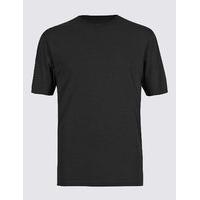 M&S Collection Pure Cotton Crew Neck T-Shirt