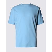 M&S Collection Pure Cotton Crew Neck T-Shirt