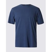 M&S Collection Pure Cotton Crew Neck T-Shirt