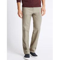 M&S Collection Pure Cotton Chinos with Active Waist