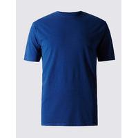 M&S Collection Pure Cotton Crew Neck T-Shirt