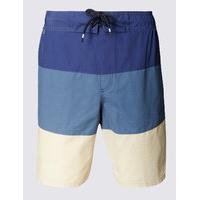 ms collection cotton rich quick dry swim shorts