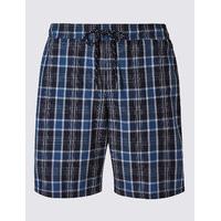 ms collection quick dry checked swim shorts