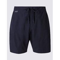 M&S Collection Cotton Rich Quick Dry Swim Shorts