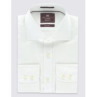M&S Collection Luxury Pure Cotton Easy to Iron Shirt