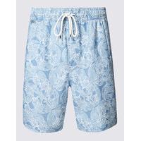 M&S Collection Quick Dry Printed Swim Shorts