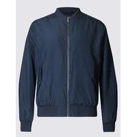 M&S Collection Baseball Bomber Jacket with Stormwear
