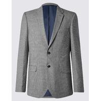 M&S Collection Big & Tall Textured Single Breasted Jacket