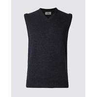 M&S Collection Pure Cotton Slipover Jumper