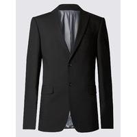 M&S Collection Big & Tall Black Regular Fit Jacket