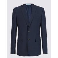 ms collection big tall indigo tailored fit jacket