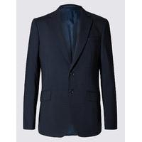 M&S Collection Navy Regular Fit Jacket