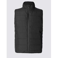 M&S Collection Tailored Fit Quilted Gilet with Stormwear