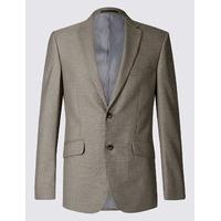 M&S Collection Brown Tailored Fit Jacket