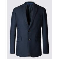 M&S Collection Navy Slim Fit Jacket