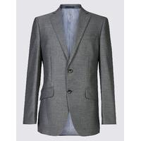 M&S Collection Big & Tall Grey Tailored Fit Jacket