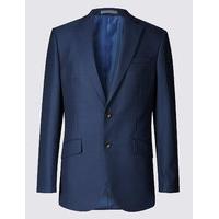 M&S Collection Big & Tall Indigo Tailored Fit Jacket