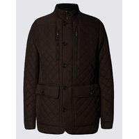 M&S Collection Quilted Jacket with Stormwear